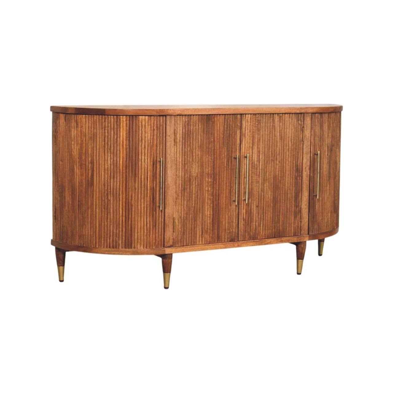 Naples Curved 4-Door Sideboard