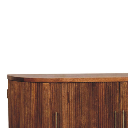 Naples Curved 4-Door Sideboard