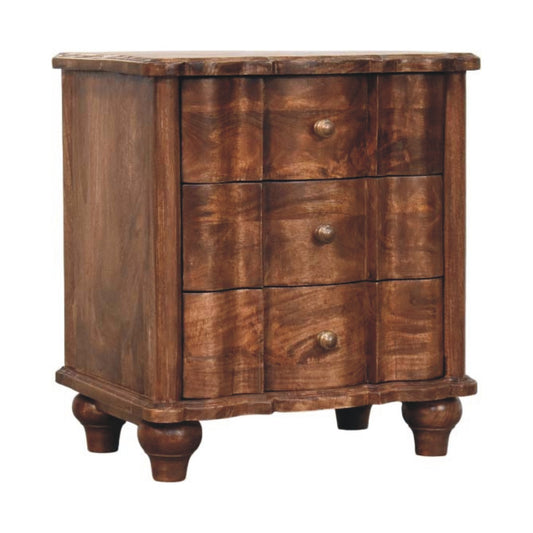 Coast Roasted Panelled Bedside