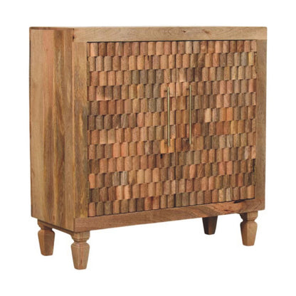 Eternity Carved Block Cabinet