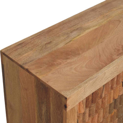 Eternity Carved Block Cabinet