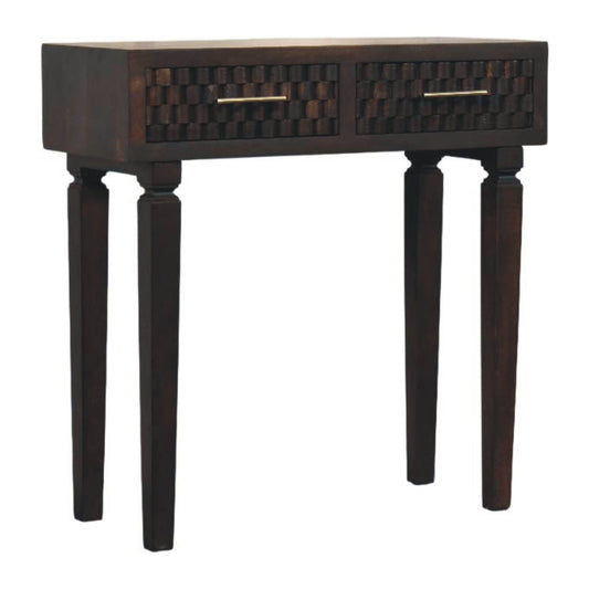 Eternity Carved Slim Console
