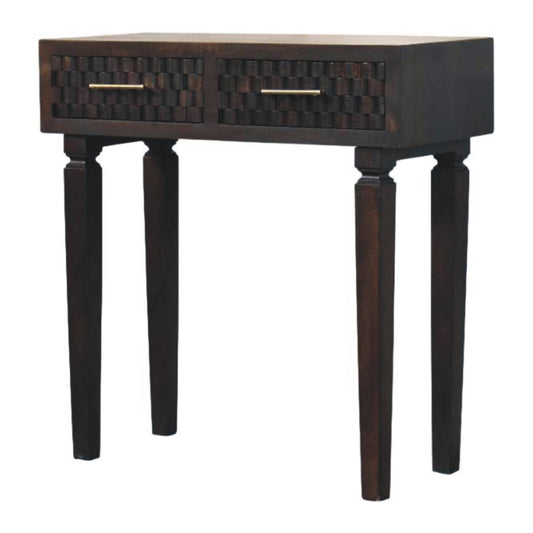 Eternity Carved Slim Console