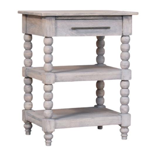 Laguna Acid Wash End Table