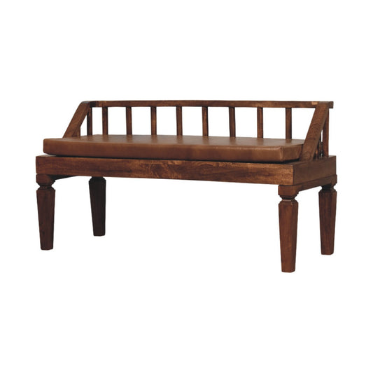 Navasso Leather Bench