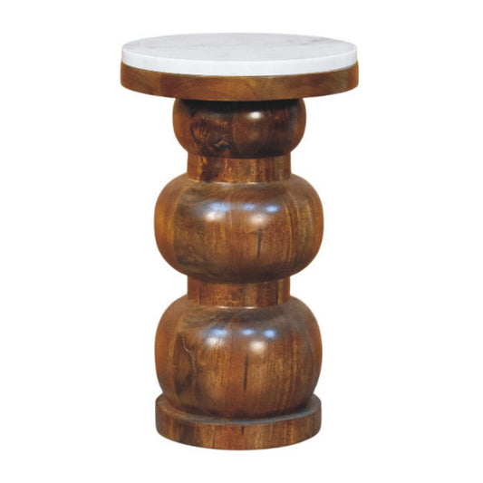 Marble Top Bulla Accent Table