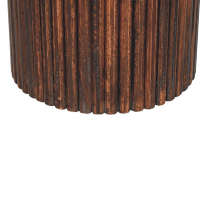 Club House Leather Accent Low Bar Stool