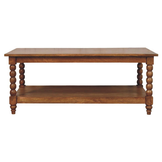Coffee Table with Open Shelf