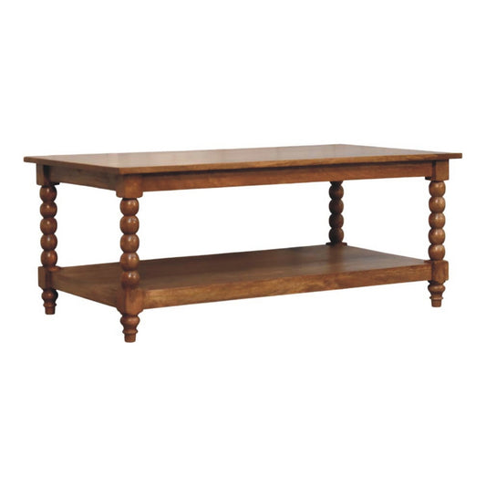 Coffee Table with Open Shelf