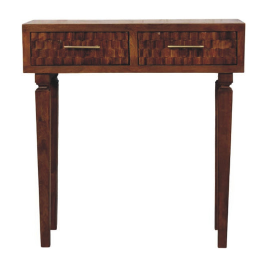 Eternity Textured Console Table