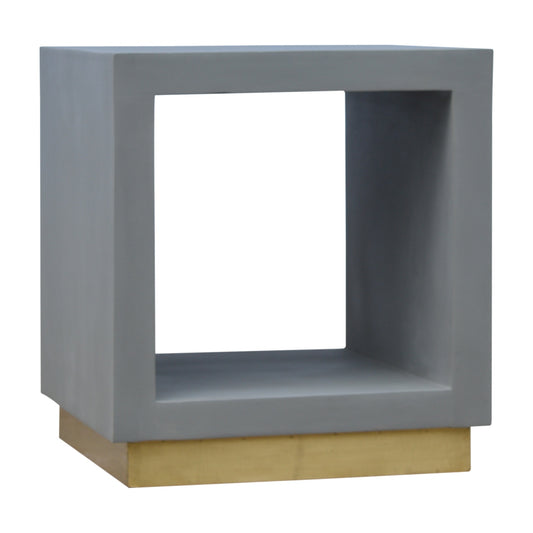 Detroit Cube Bedside Table