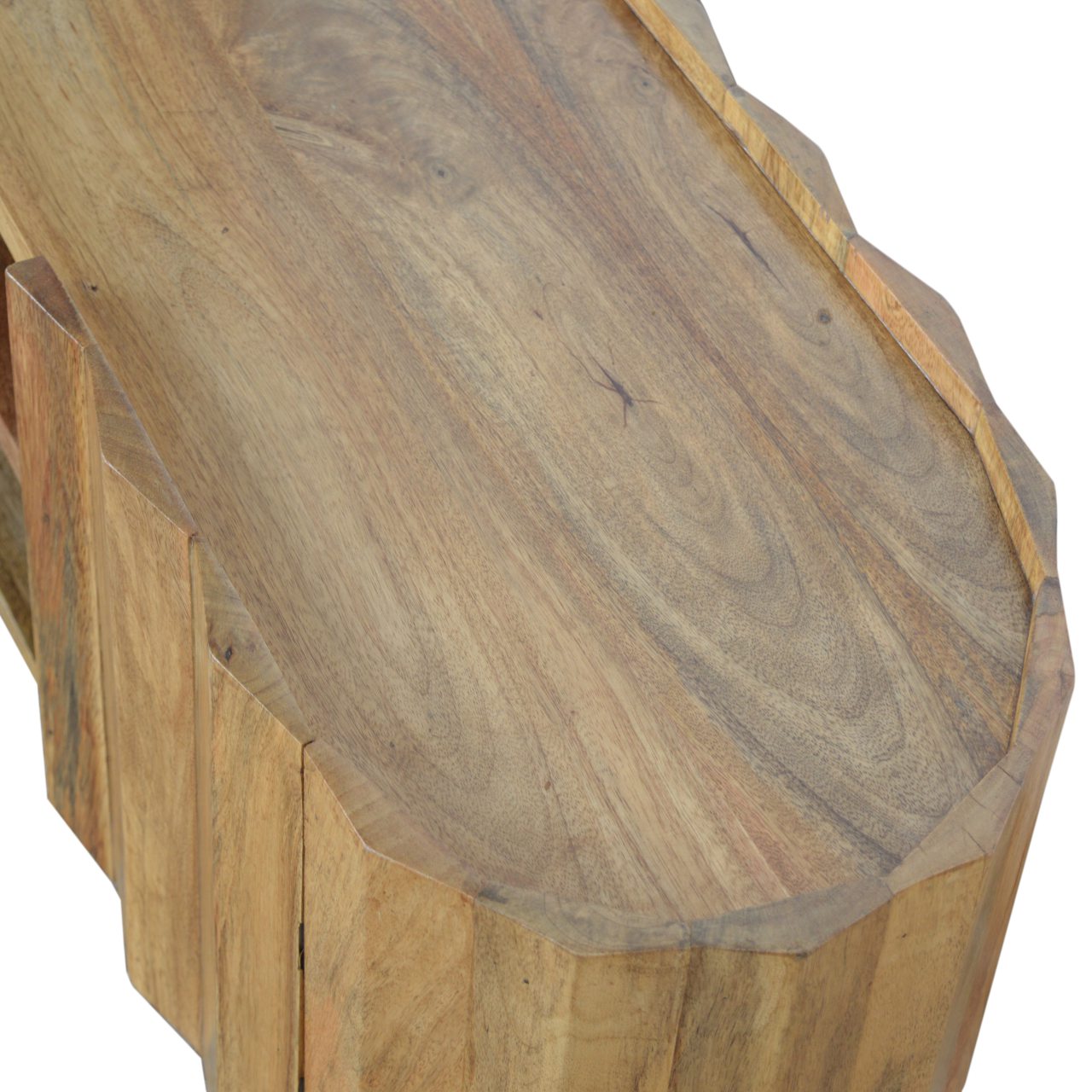St Vincent Wooden Rustic Media Unit