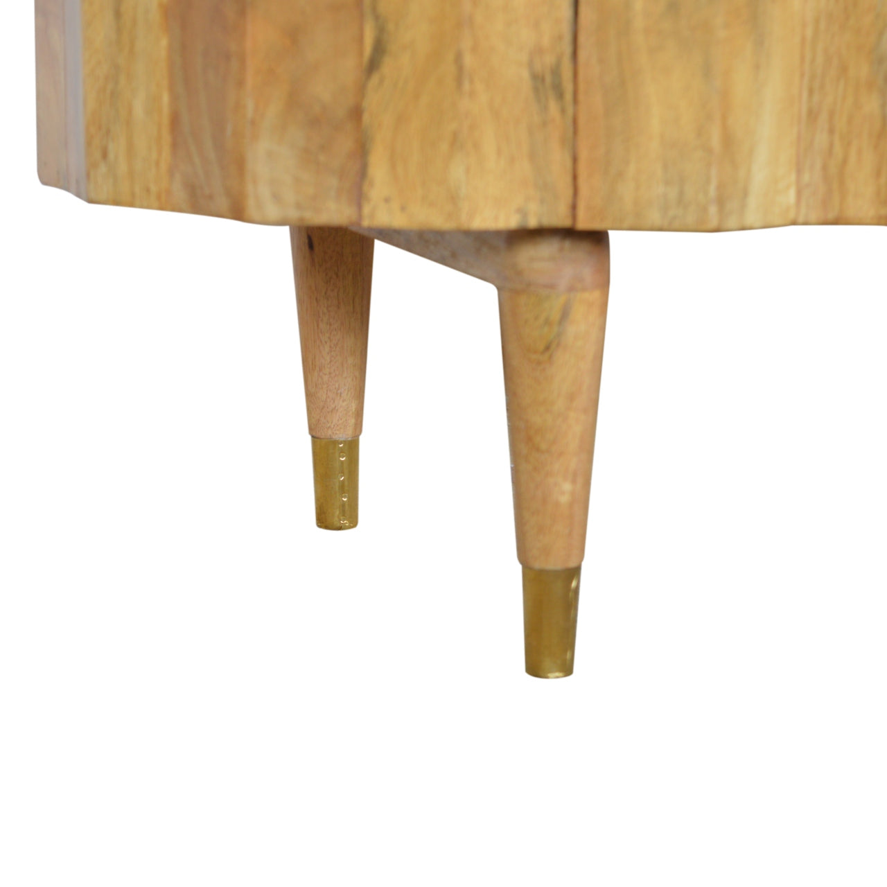 St Vincent Wooden Rustic Media Unit