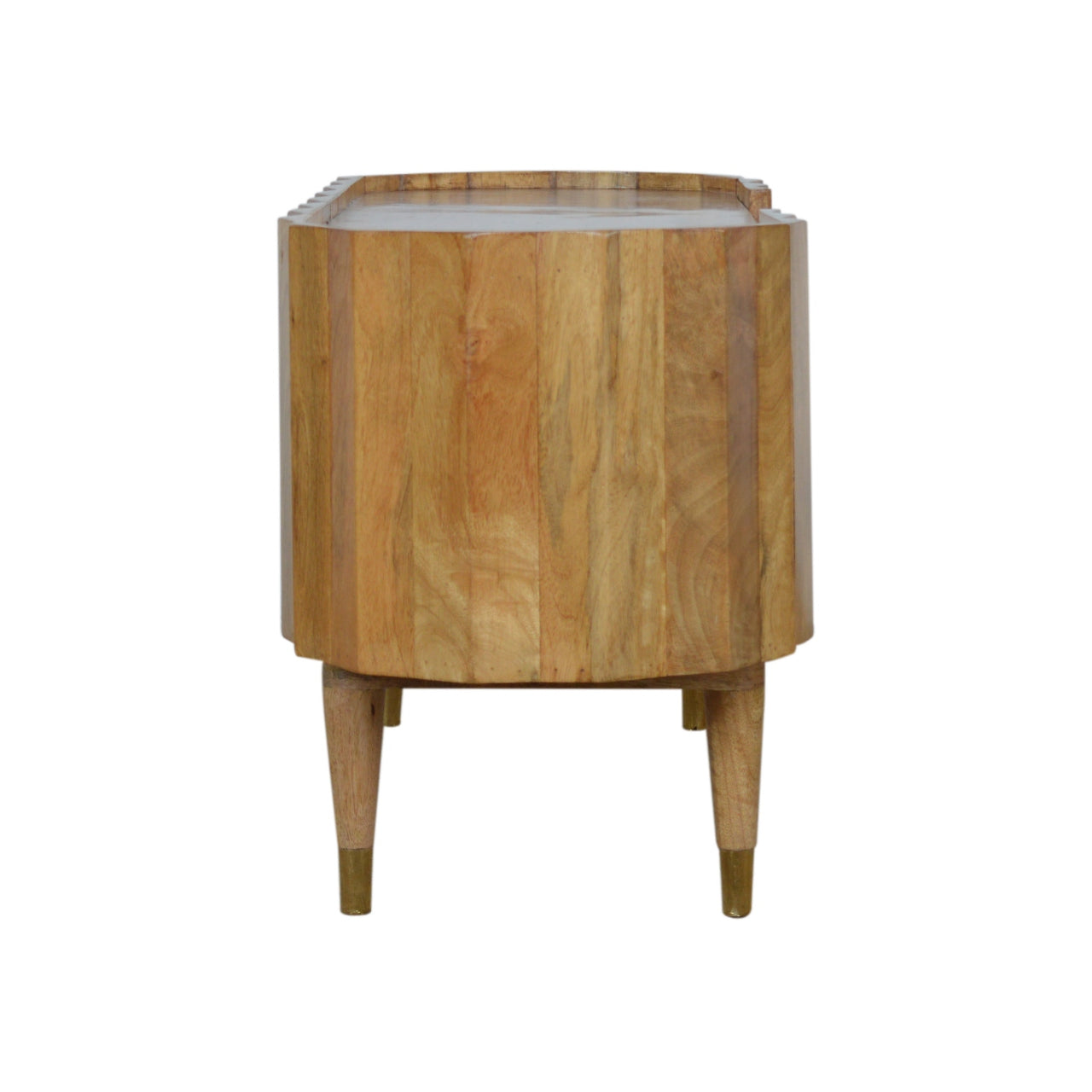 St Vincent Wooden Rustic Media Unit