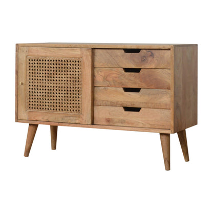 Bahama Rattan 4 Drawers Sideboard