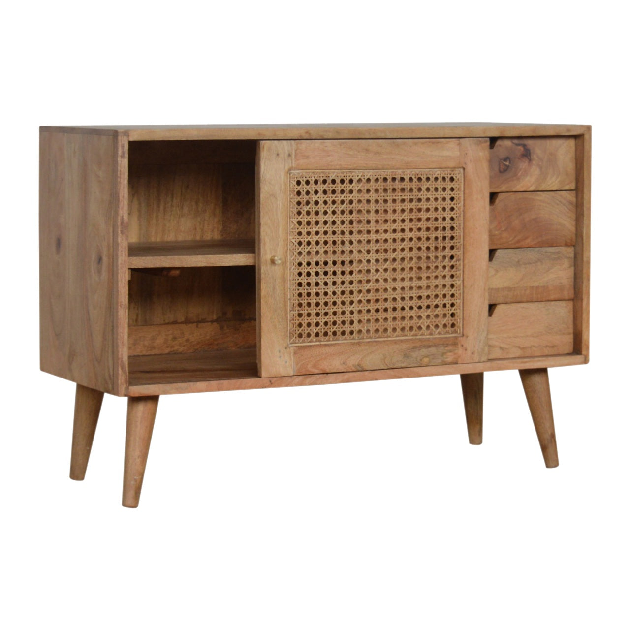 Bahama Rattan 4 Drawers Sideboard