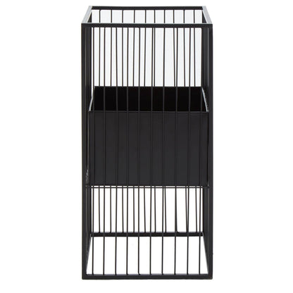 Picadilly Black Floor Standing Planter