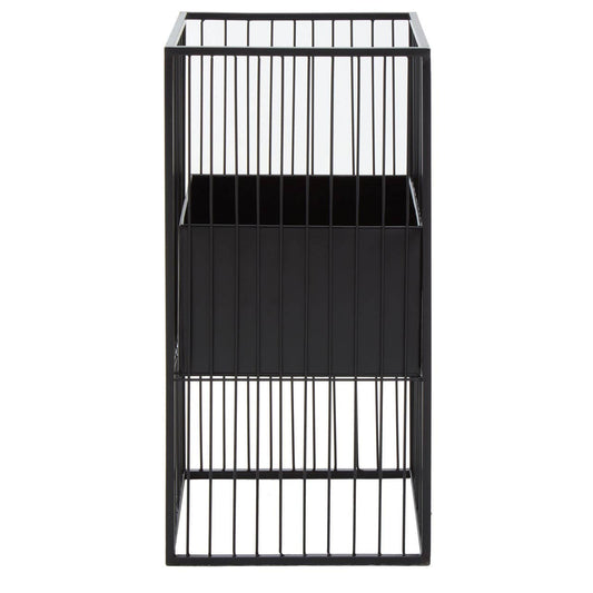 Picadilly Black Floor Standing Planter