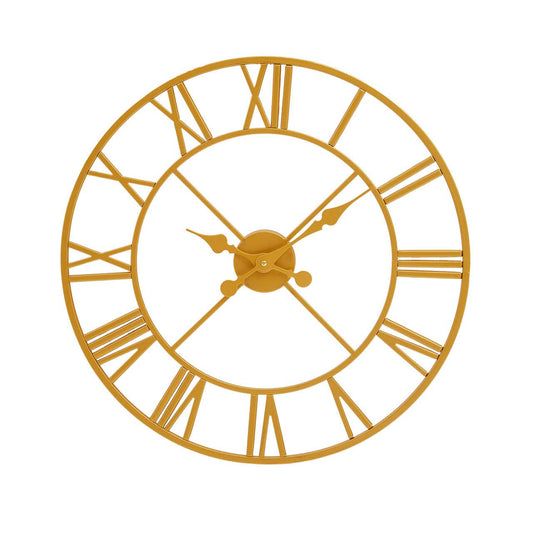 Tempo Luxe Gold Wall Clock
