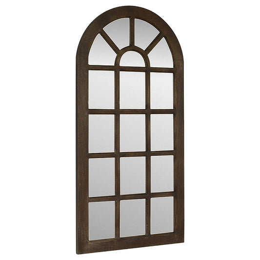 Mango Wood Sepentine Wall Mirror