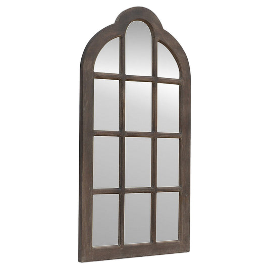 Mango Wood Arch Wall Mirror