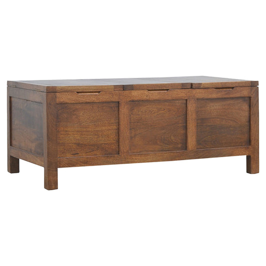 Solid Wood Tucker Storage Coffee Table